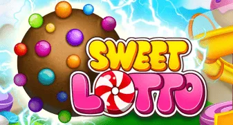 A vibrant and candy-themed image of the game 'Sweet Lotto', evoking the delectable and rewarding nature of this lotttery-inspired title.