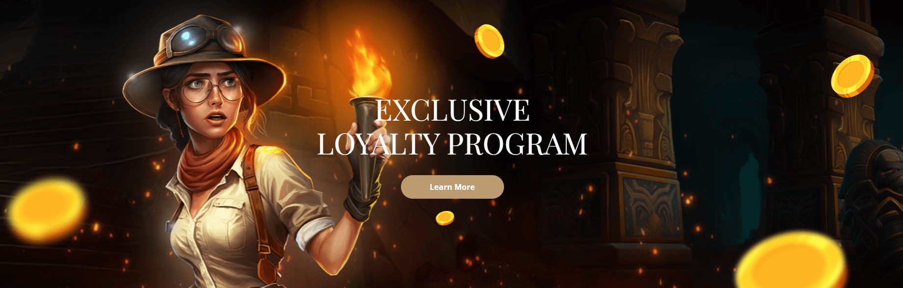 The banner showcasing Boho Casino's loyalty program, which offers dedicated players unique benefits and privileges for their continued engagement with the platform.